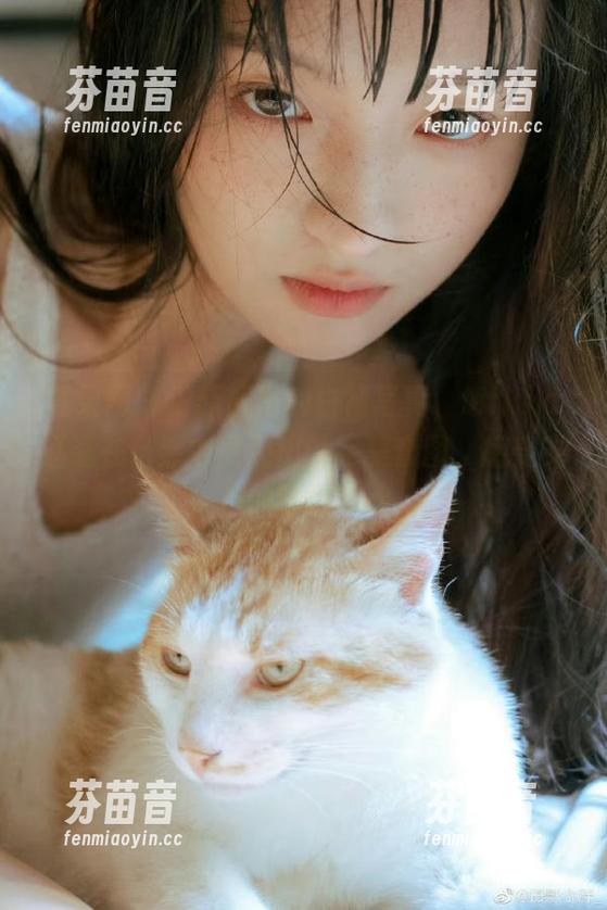 尤果网 - 清新脱俗的白裙写真，Mikka涵涵在自然中展现出的完美套图，感受岁月的静好.txt